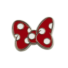 Broche de Metal LaÃ§o Vermelho Minnie