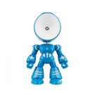 Mini Luminária Robô Azul Com Imã