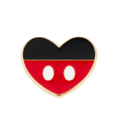 Broche Coração Cores Mickey - Disney