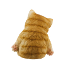 Gato Marrom Dormindo de Resina