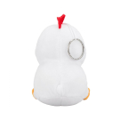 Chaveiro Galo de PelÃºcia Branco