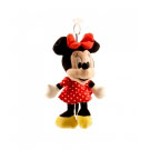 Chaveiro de Pelúcia formato Minnie Roupa Vermelha