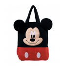 Bolsa de Pelúcia com Rosto da Mickey