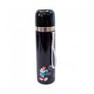 Garrafa Tï¿½rmica com Tampa cor preto 500ml 90 anos Mickey