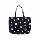 Bolsa Preta Detalhes branco Minnie - Disney