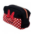 Necessaire Preta e Vermelha Minnie Disney