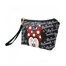 Necessaire Com Alï¿½a Preta Minnie Disney