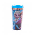 Copo Térmico Anna e Elsa Frozen  azul 450ml Disney