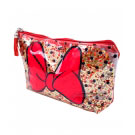 Necessaire Glitter Vermelho laï¿½o da Minnie Disney