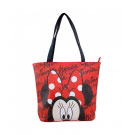 Bolsa Vermelha com Assinatura Minnie