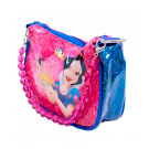 Bolsa Infantil Rosa Alça de Miçangas  Branca de Neve Disney