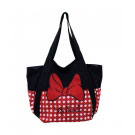 Bolsa de Algodï¿½o com Laï¿½o Vermelho da Minnie Disney