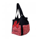 Bolsa de Algodï¿½o com Laï¿½o Vermelho da Minnie Disney