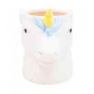 Caneca 3 D Unicornio azul 350ML