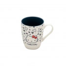 Caneca Porcelana Elegant Hallo Kitty