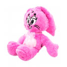 Coelho de Pelï¿½cia Rosa Dalila 50cm