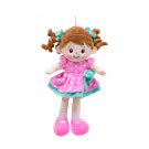 Boneca Vestido Rosa 38cm