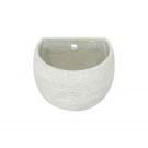 Vaso Parede Concreto Grooved