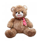 Urso Marrom Laço 48cm 