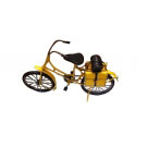 Miniatura Bicicleta amarelo