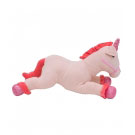 Unicornio de Pelï¿½cia  Rosa 40cm