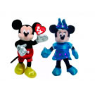 Pelucia Mickey e Minnie-DTC