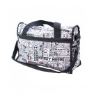 Bolsa Média Quadrinhos Preto e Branco Mickey