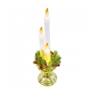 Luminï¿½ria 3 Velas Natal 