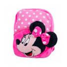 Mochila de Pelucia Rosa Minnie Disney