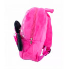 Mochila de Pelucia Rosa Minnie Disney