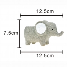Cachepot Concreto Baby Elephant Cinza Urban