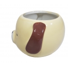 Vaso Decorativo De Cerï¿½mica Cachorro Multiart