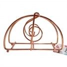 Porta Guardanapo Metal Cobre Rose FWB