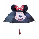 Guarda Chuva Preto Orelhas Minnie Disney