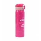 Garrafa Tï¿½rmica com tampa rosa 400ml Melhores amigas