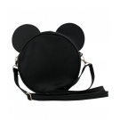 Bolsa Tiracolo Circular Rosto Cores Mickey 22x6x22cm - Disney