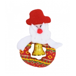 ï¿½mï¿½ Geladeira Papai Noel Guirlanda Sino 12cm - Enfeite Natalino