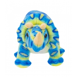 Dinossauro Azul Tricerï¿½tops 26cm - Pelï¿½cia