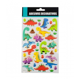 Adesivo Decorativo Dinossauros 25x14cm