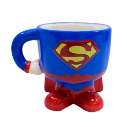 Caneca de Porcelana 450ml Super Homem