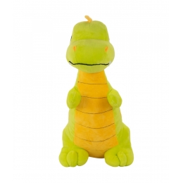 Dinossauro Amarelo Esverdeado 35cm - PelÃºcia