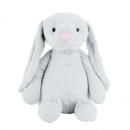Coelho Cinza Orelhudo Com Peso 40cm - Pelúcia