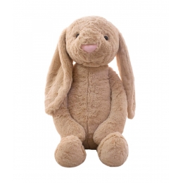 Coelho Marrom Orelhudo Com Peso 40cm - PelÃºcia