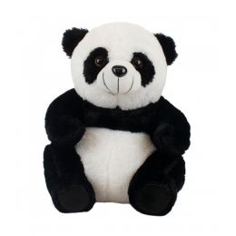 Urso Panda Sentado 25cm - PelÃºcia