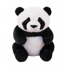 Urso Panda Sentado 30cm - PelÃºcia