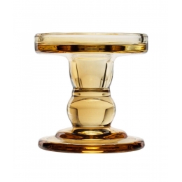 Castiçal Vidro 8.5x8.5cm