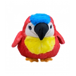 Arara Vermelha 22cm - PelÃºcia