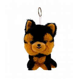 Chaveiro Cachorro Pastor AlemÃ£o 17cm - PelÃºcia