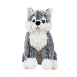  Cachorro Husky 26cm - PelÃºcia