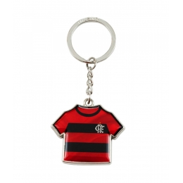 Chaveiro Metal Camisa Time 3.5cm - Flamengo